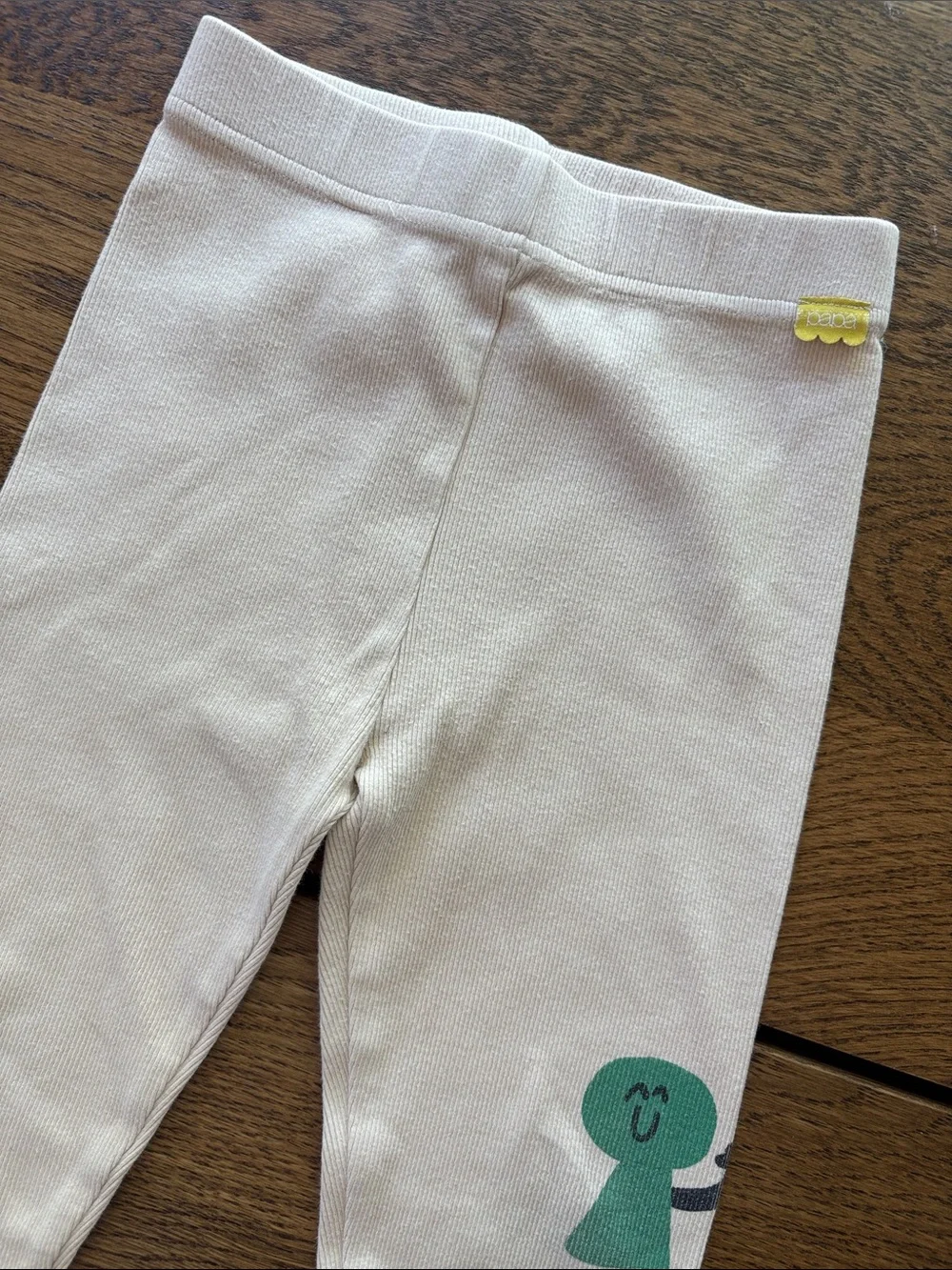 Papa kids Kids Neutral & Pink Playful Leggings